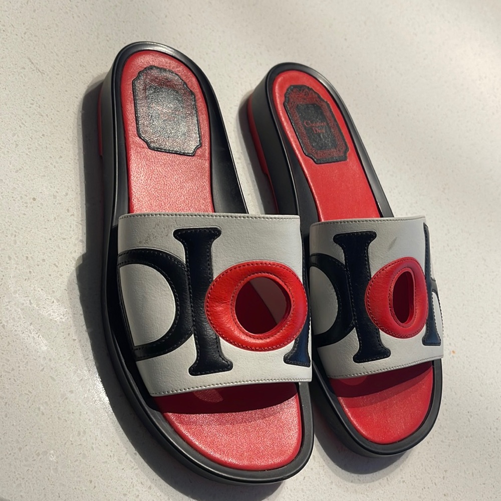 Christian Dior slides